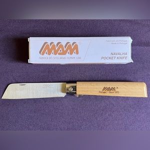 MAM Sheepsfoot Oak 2041 Linerlock German Stainless